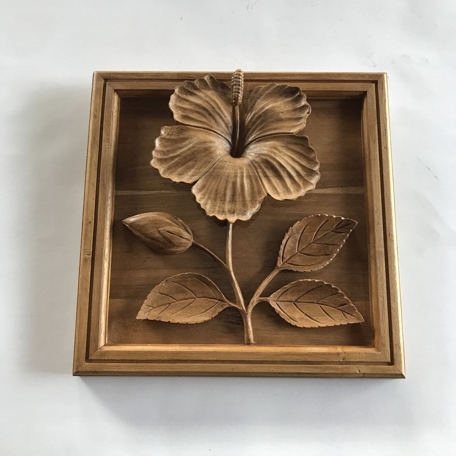 Hibiscus Flower Wall Art Decor