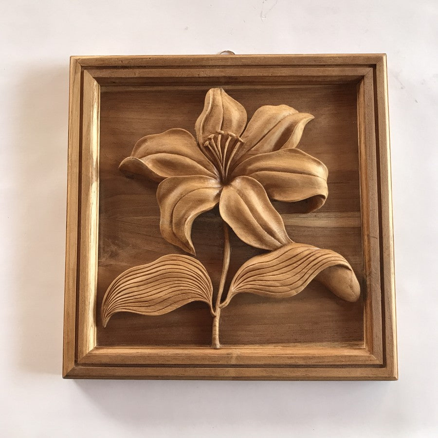 Lily Flower Wall Art Decor