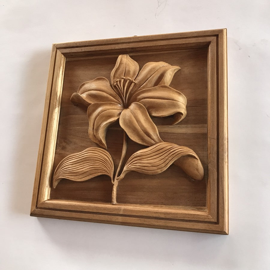 Lily Flower Wall Art Decor