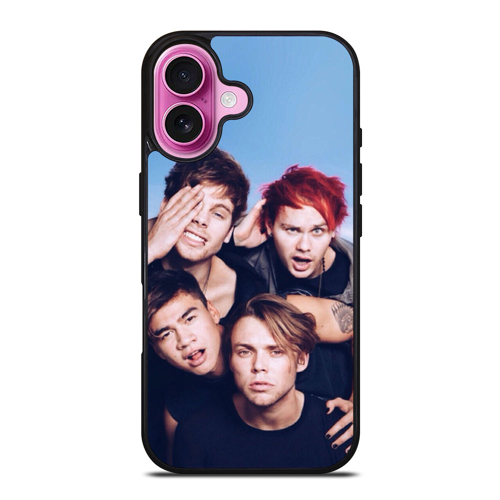 5 SECONDS OF SUMMER BAND 1 iPhone 16 Plus Case Cover