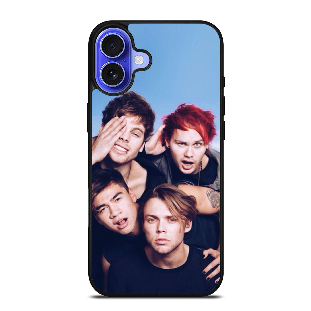 5 SECONDS OF SUMMER BAND 1 iPhone 16 Case Cover