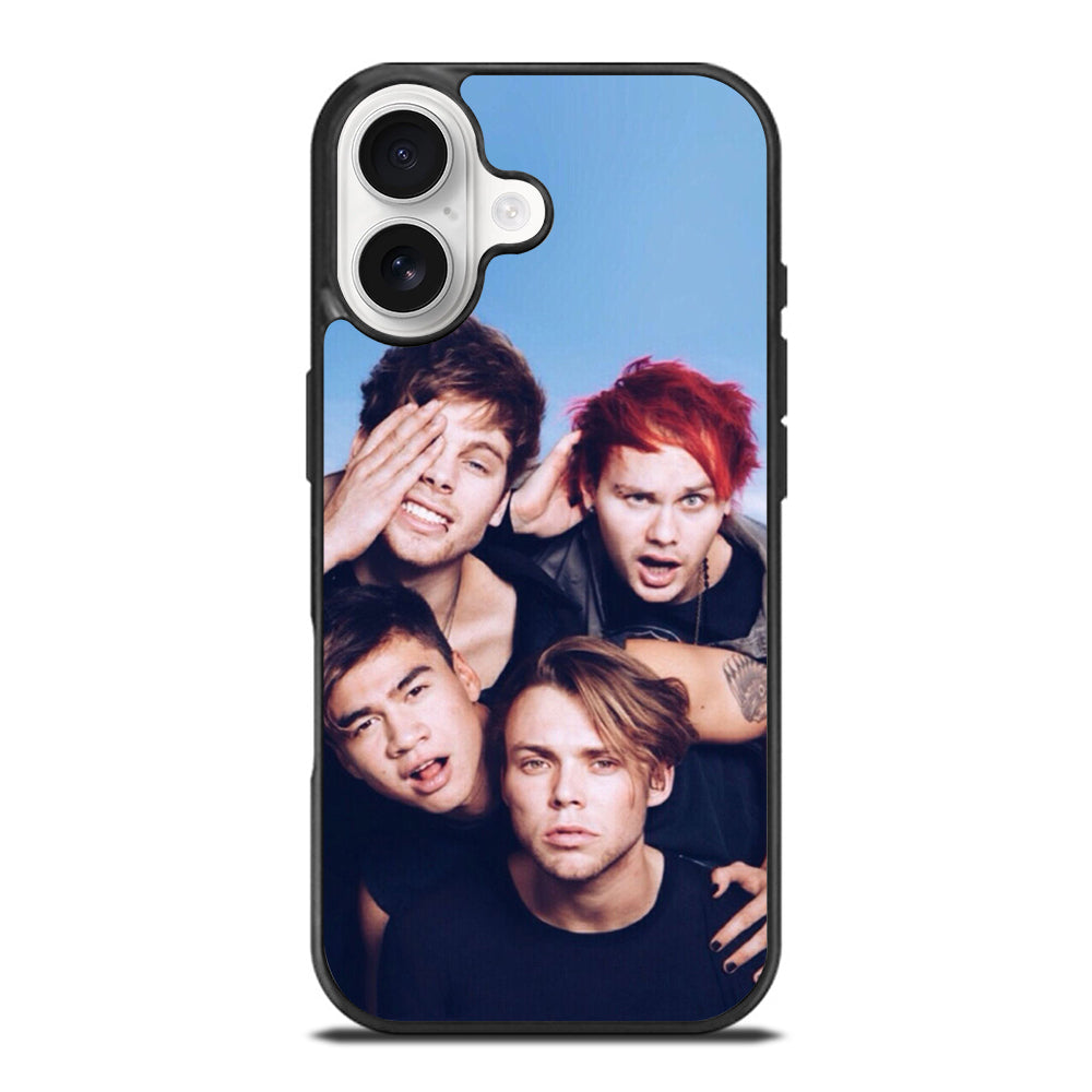 5 SECONDS OF SUMMER BAND 1 iPhone 17 Case Cover