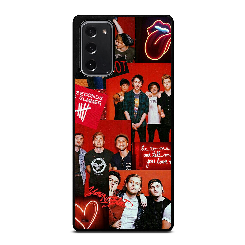 5 SECONDS OF SUMMER BAND 2 Samsung Galaxy Note 20 Case Cover