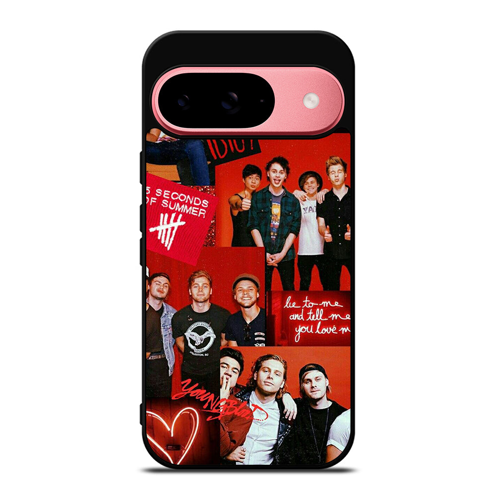 5 SECONDS OF SUMMER BAND 2 Google Pixel 9 Case Cover