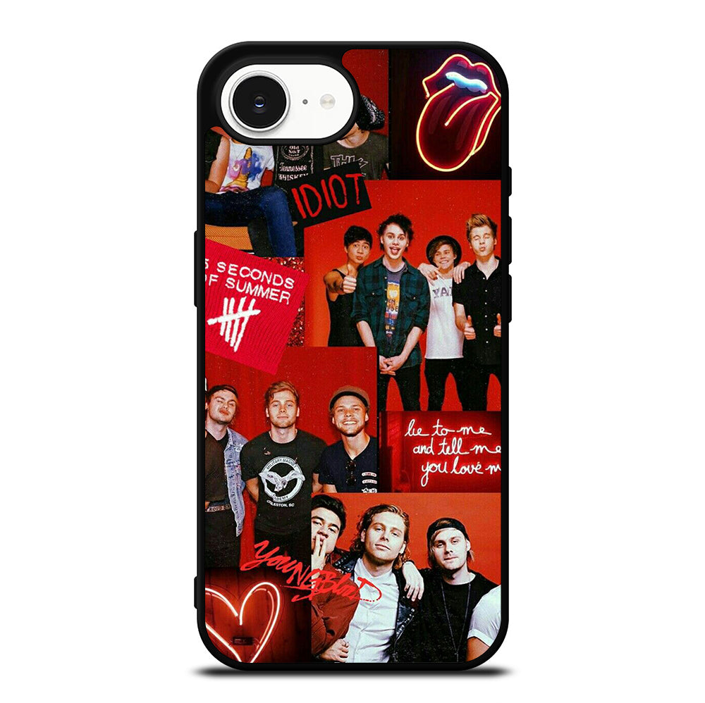 5 SECONDS OF SUMMER BAND 2 iPhone 16e Case Cover