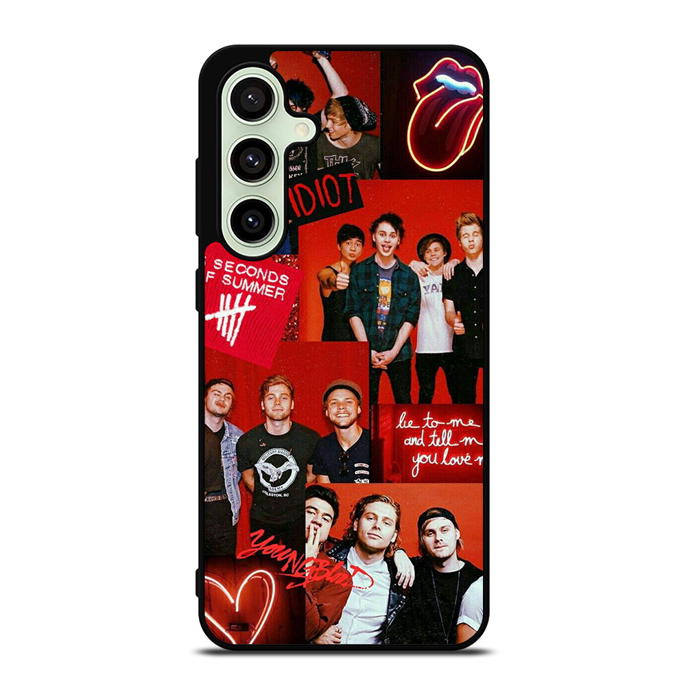 5 SECONDS OF SUMMER BAND 2 Samsung Galaxy S24 FE Case Cover