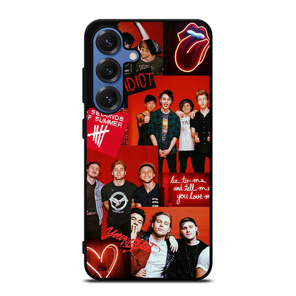 5 SECONDS OF SUMMER BAND 2 Samsung Galaxy S25 Case Cover