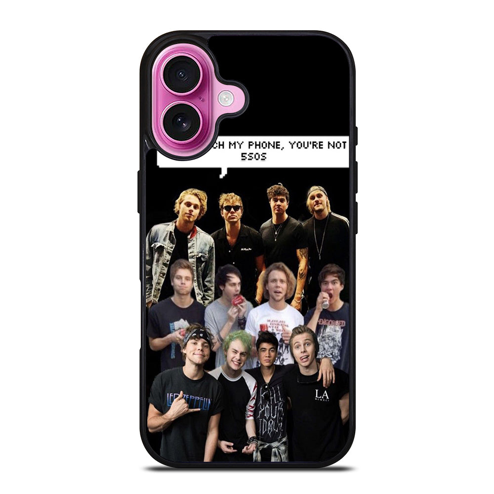 5 SECONDS OF SUMMER BAND 3 iPhone 16 Plus Case Cover