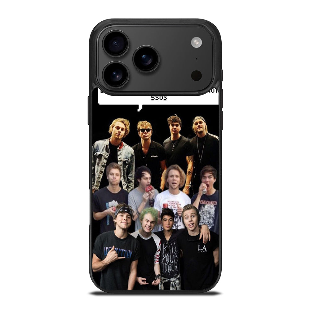 5 SECONDS OF SUMMER BAND 3 iPhone 17 Pro Max Case Cover