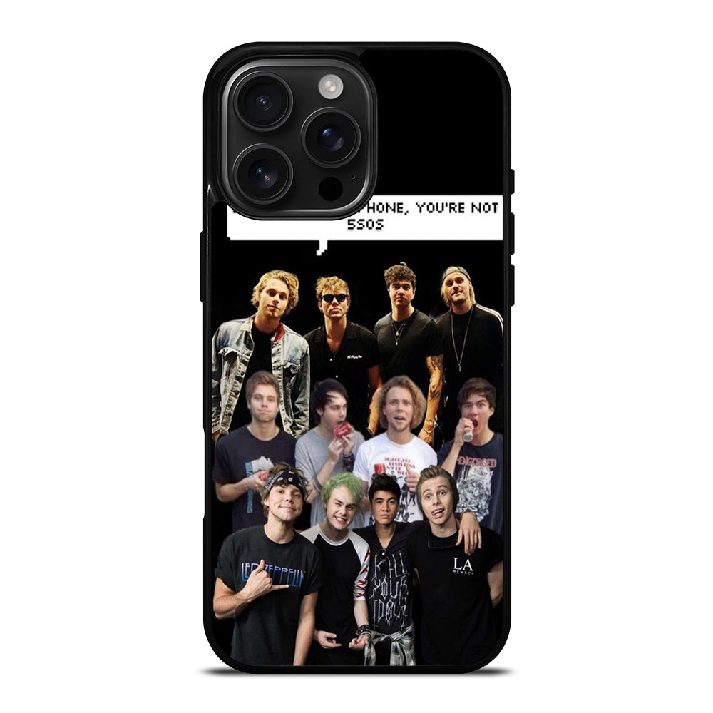 5 SECONDS OF SUMMER BAND 3 iPhone 16 Pro Max Case Cover