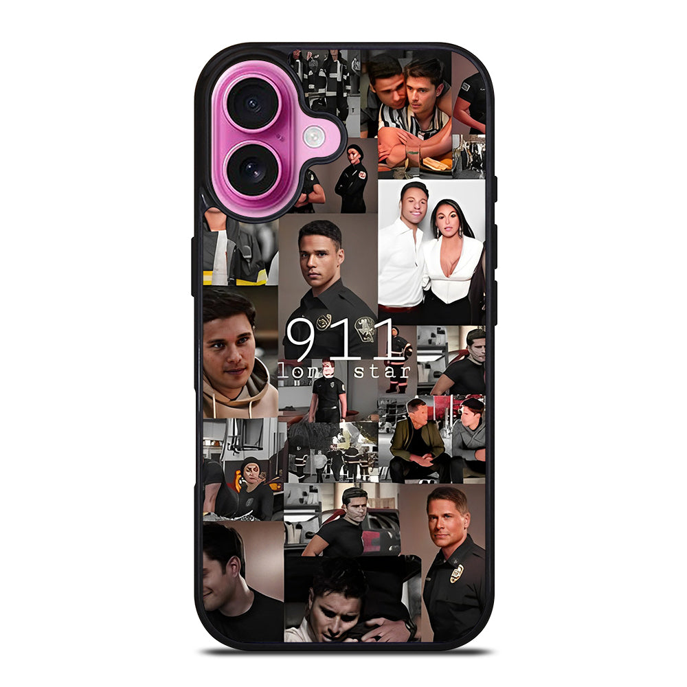 911 SERIES COLLAGE iPhone 16 Plus Case Cover