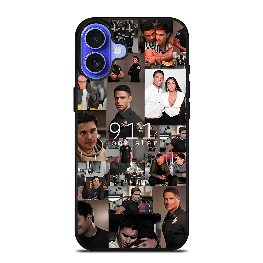 911 SERIES COLLAGE iPhone 16 Case Cover