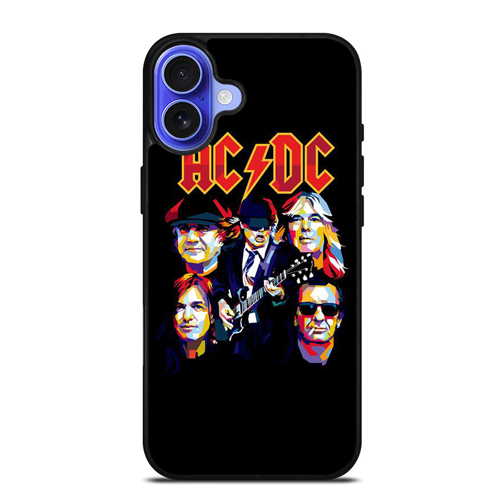 ACDC BAND 2 iPhone 16 Case Cover