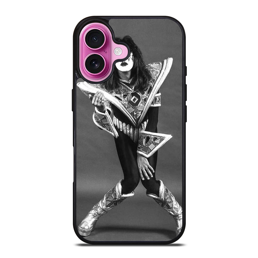 ACE FREHLEY KISS BAND ROCK 1 iPhone 16 Plus Case Cover