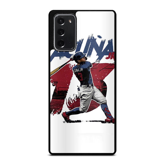 ACUNA JR ATLANTA BRAVES BASEBALL 13 Samsung Galaxy Note 20 Case Cover