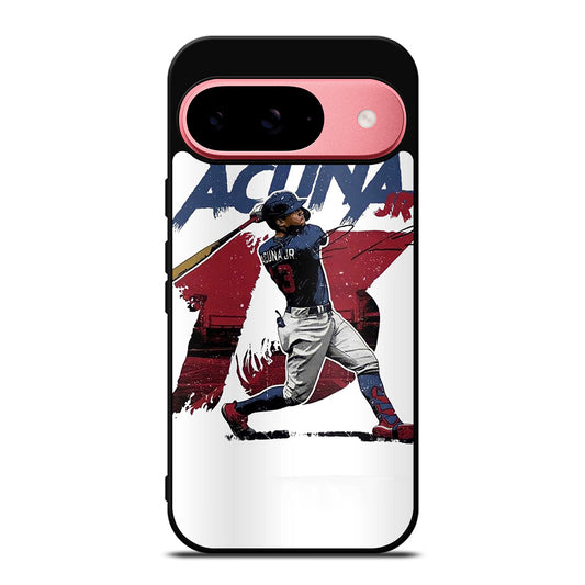 ACUNA JR ATLANTA BRAVES BASEBALL 13 Google Pixel 9 Case Cover