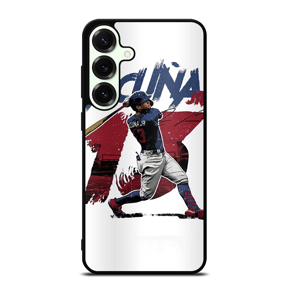 ACUNA JR ATLANTA BRAVES BASEBALL 13 Samsung Galaxy S25 Plus Case Cover