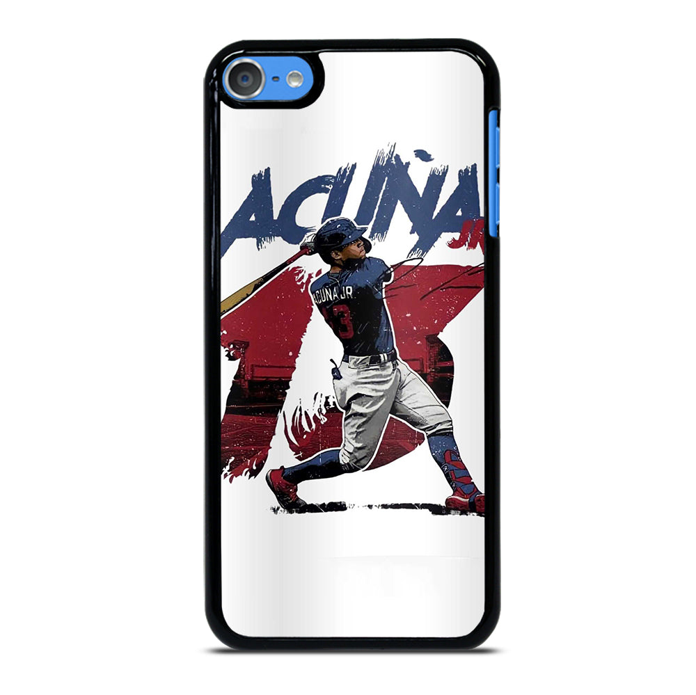 ACUNA JR ATLANTA BRAVES BASEBALL 13 iPod Touch 7 Case Cover