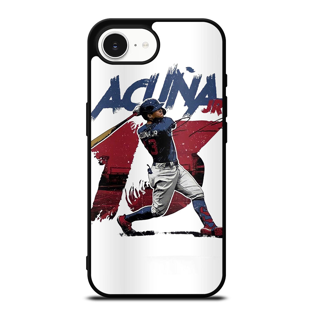 ACUNA JR ATLANTA BRAVES BASEBALL 13 iPhone 16e Case Cover