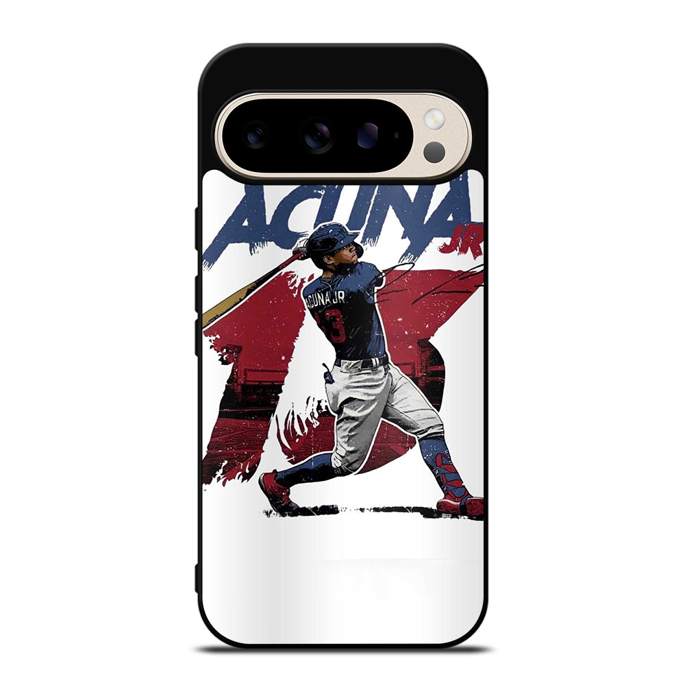 ACUNA JR ATLANTA BRAVES BASEBALL 13 Google Pixel 9 Pro Case Cover