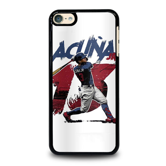 ACUNA JR ATLANTA BRAVES BASEBALL 13 iPod Touch 6 Case Cover