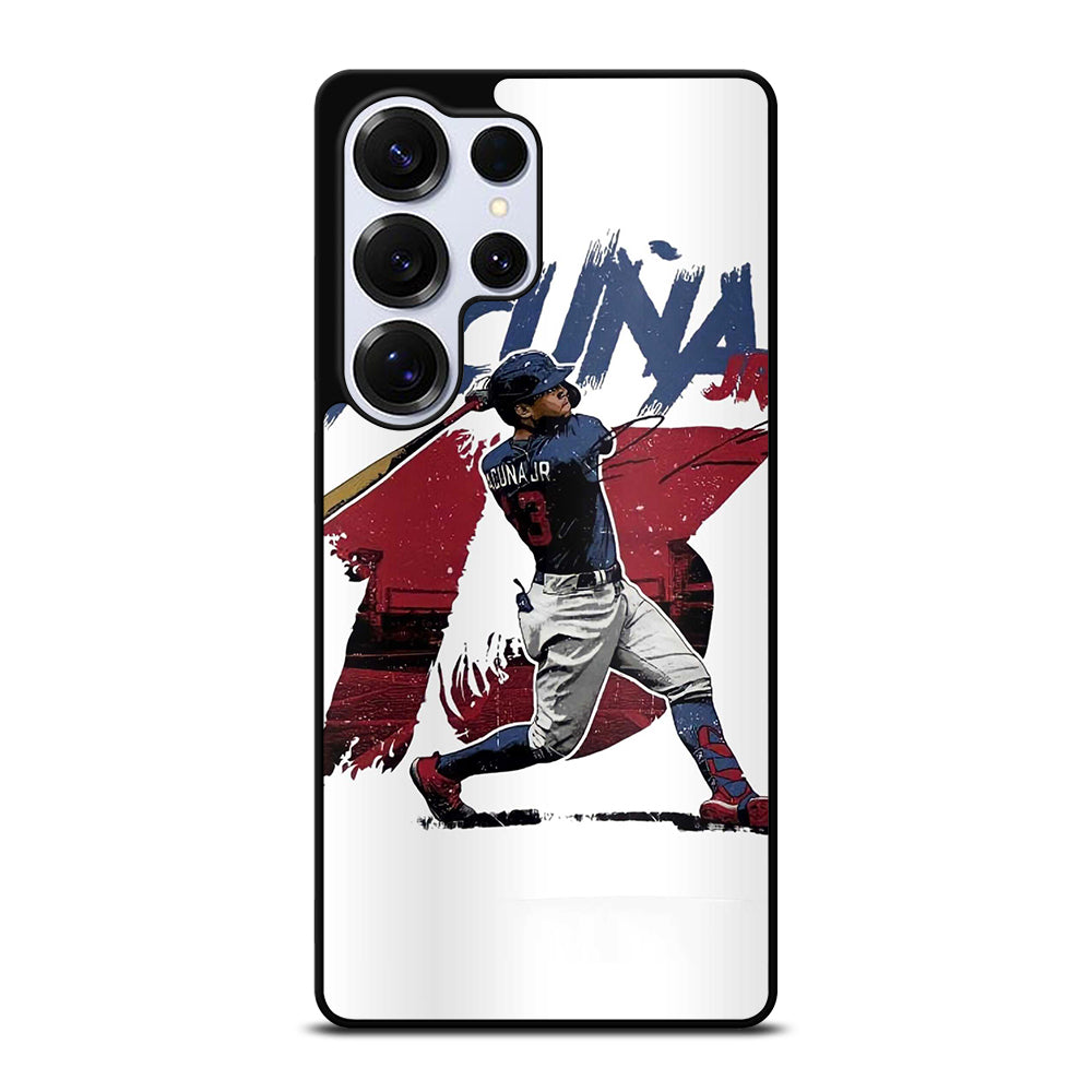 ACUNA JR ATLANTA BRAVES BASEBALL 13 Samsung Galaxy S25 Ultra Case Cover