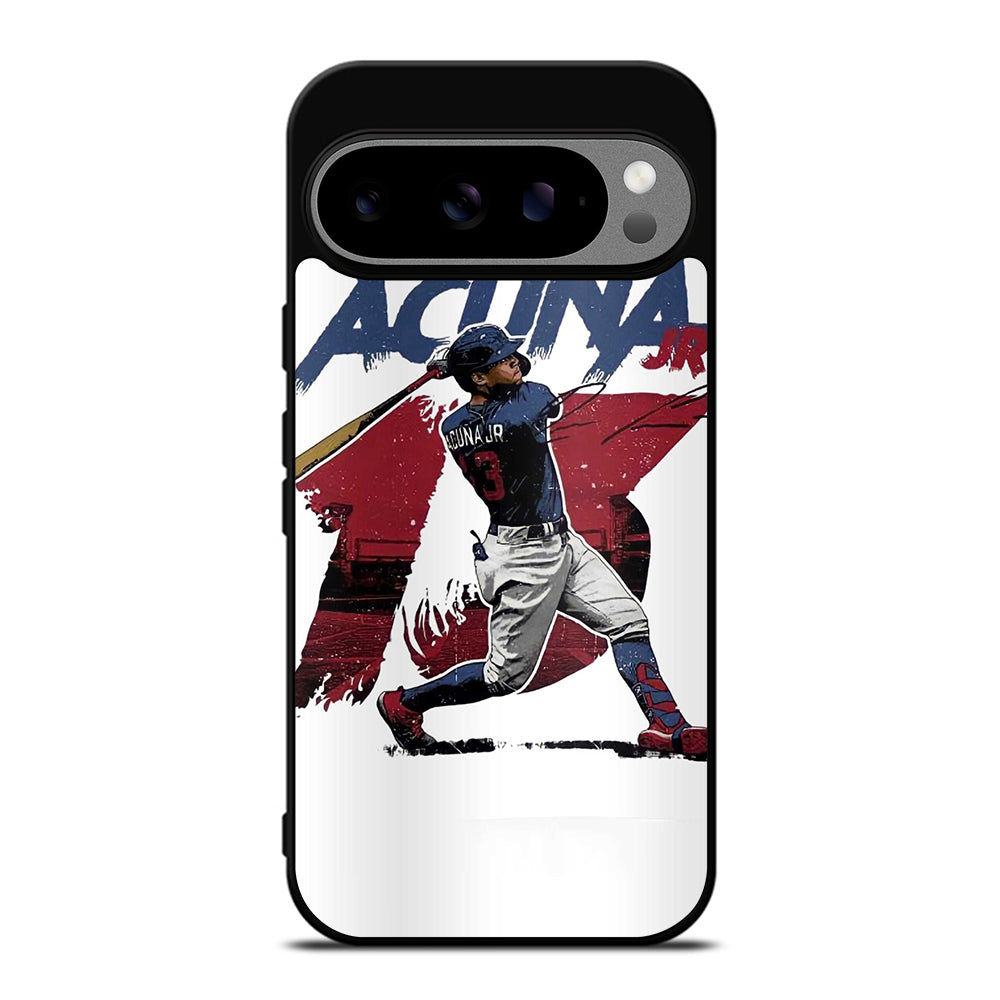 ACUNA JR ATLANTA BRAVES BASEBALL 13 Google Pixel 9 Pro XL Case Cover