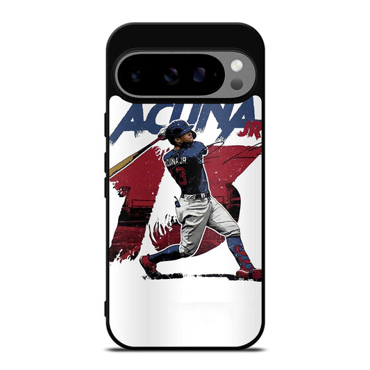 ACUNA JR ATLANTA BRAVES BASEBALL 13 Google Pixel 9 Pro XL Case Cover