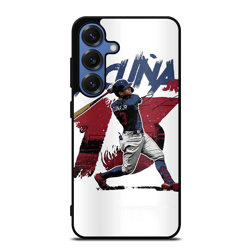 ACUNA JR ATLANTA BRAVES BASEBALL 13 Samsung Galaxy S26 Case Cover