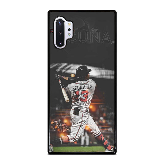 ACUNA JR ATLANTA BRAVES PLAYER Samsung Galaxy Note 10 Plus Case Cover