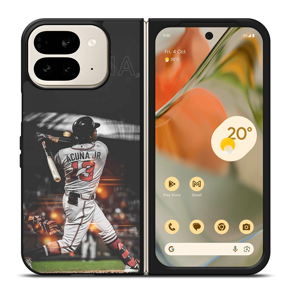 ACUNA JR ATLANTA BRAVES PLAYER Google Pixel 9 Pro Fold Case Cover