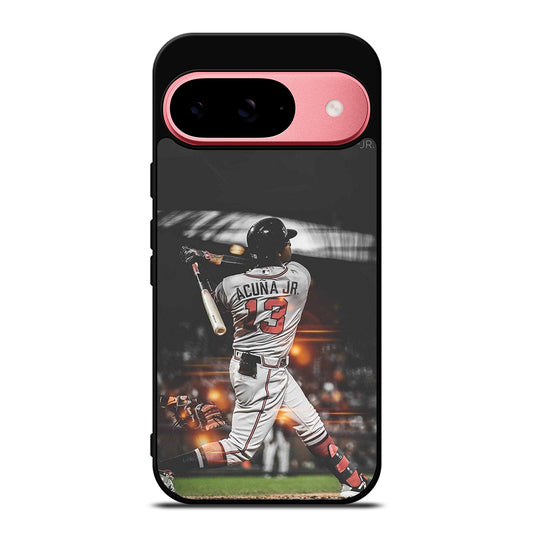 ACUNA JR ATLANTA BRAVES PLAYER Google Pixel 9 Case Cover