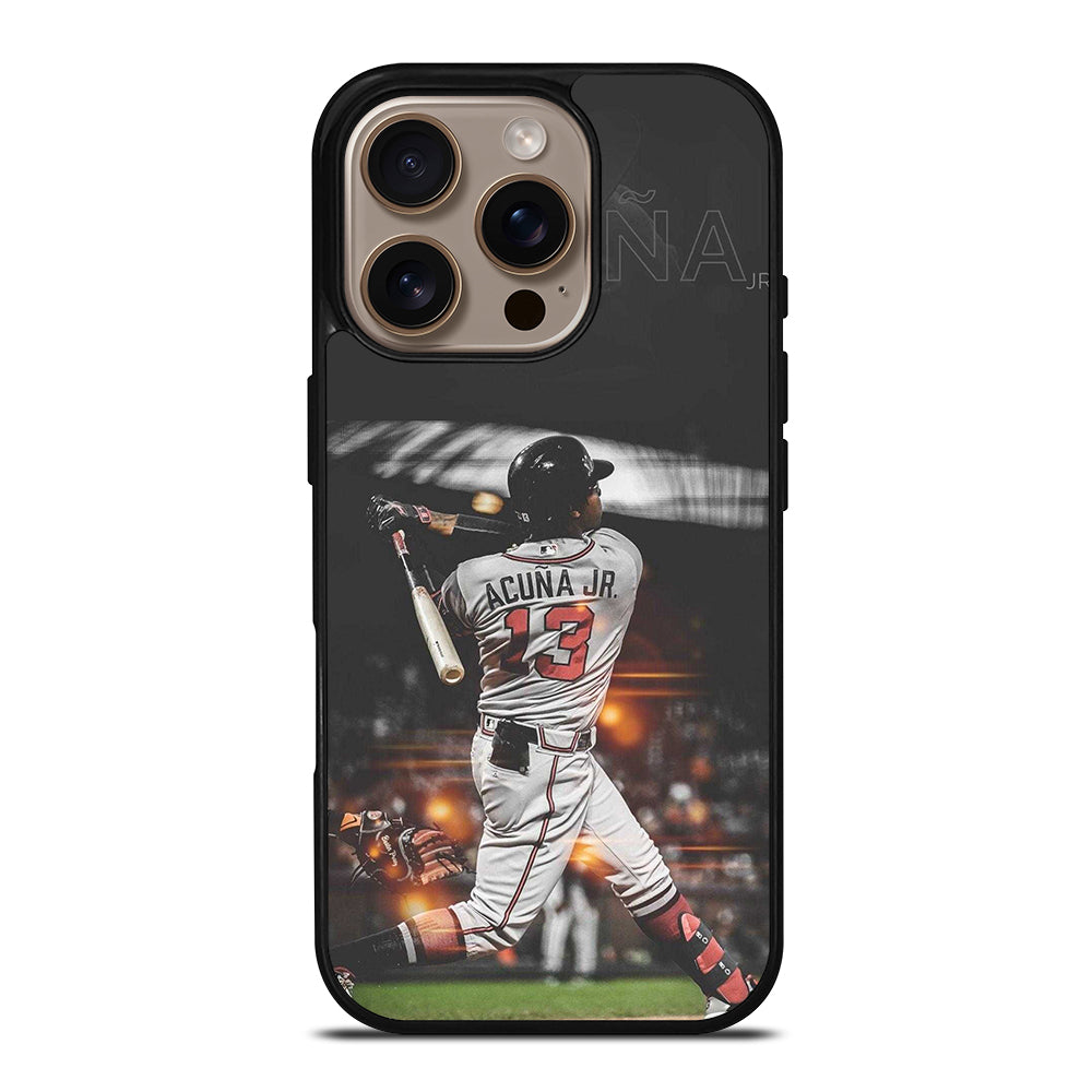 ACUNA JR ATLANTA BRAVES PLAYER iPhone 16 Pro Case Cover