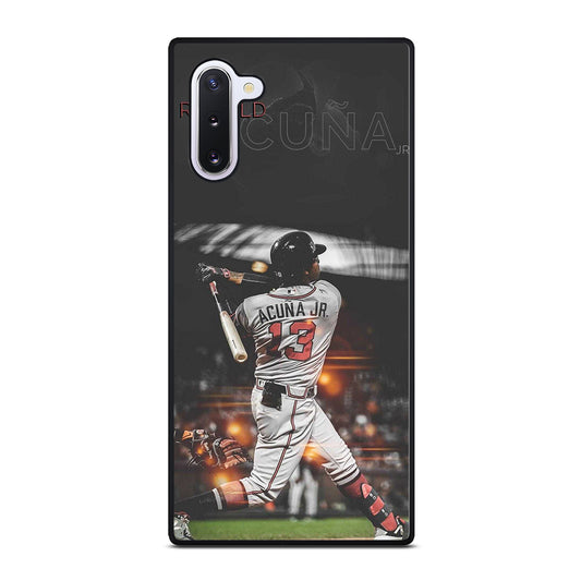 ACUNA JR ATLANTA BRAVES PLAYER Samsung Galaxy Note 10 Case Cover