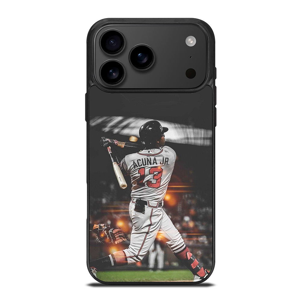 ACUNA JR ATLANTA BRAVES PLAYER iPhone 17 Pro Max Case Cover