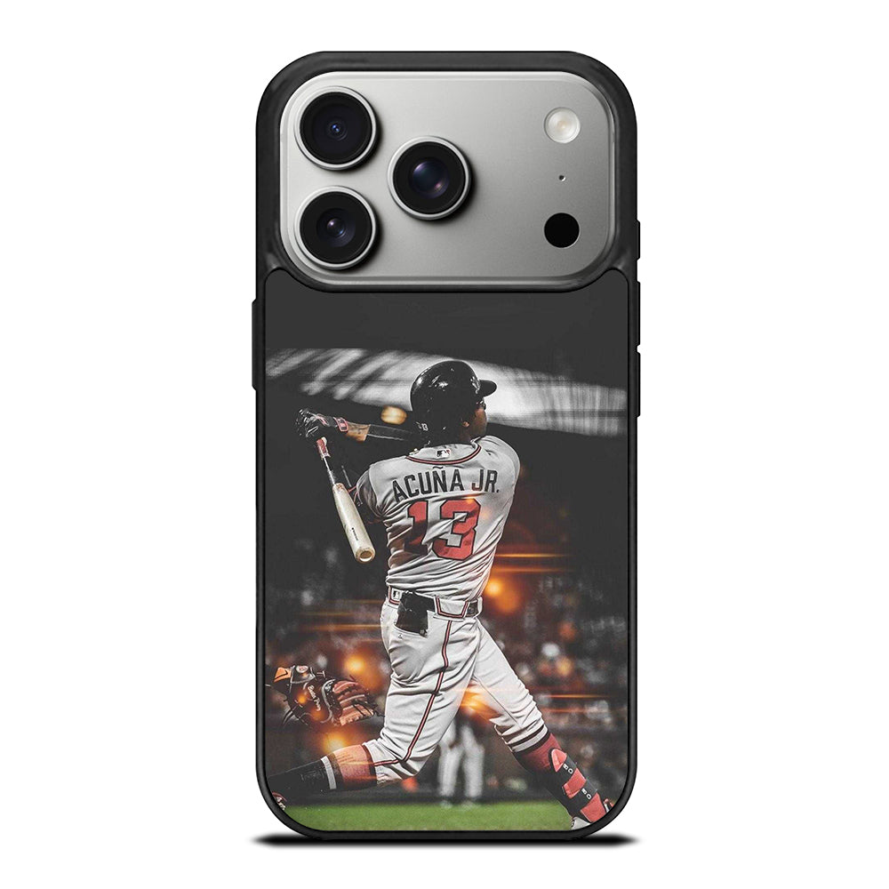 ACUNA JR ATLANTA BRAVES PLAYER iPhone 17 Pro Case Cover