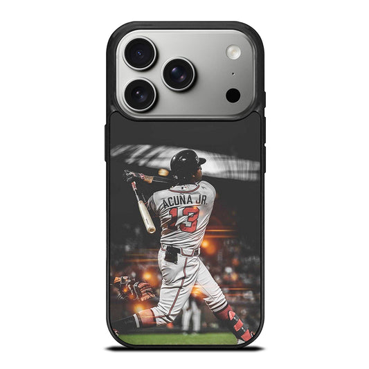 ACUNA JR ATLANTA BRAVES PLAYER iPhone 17 Pro Case Cover