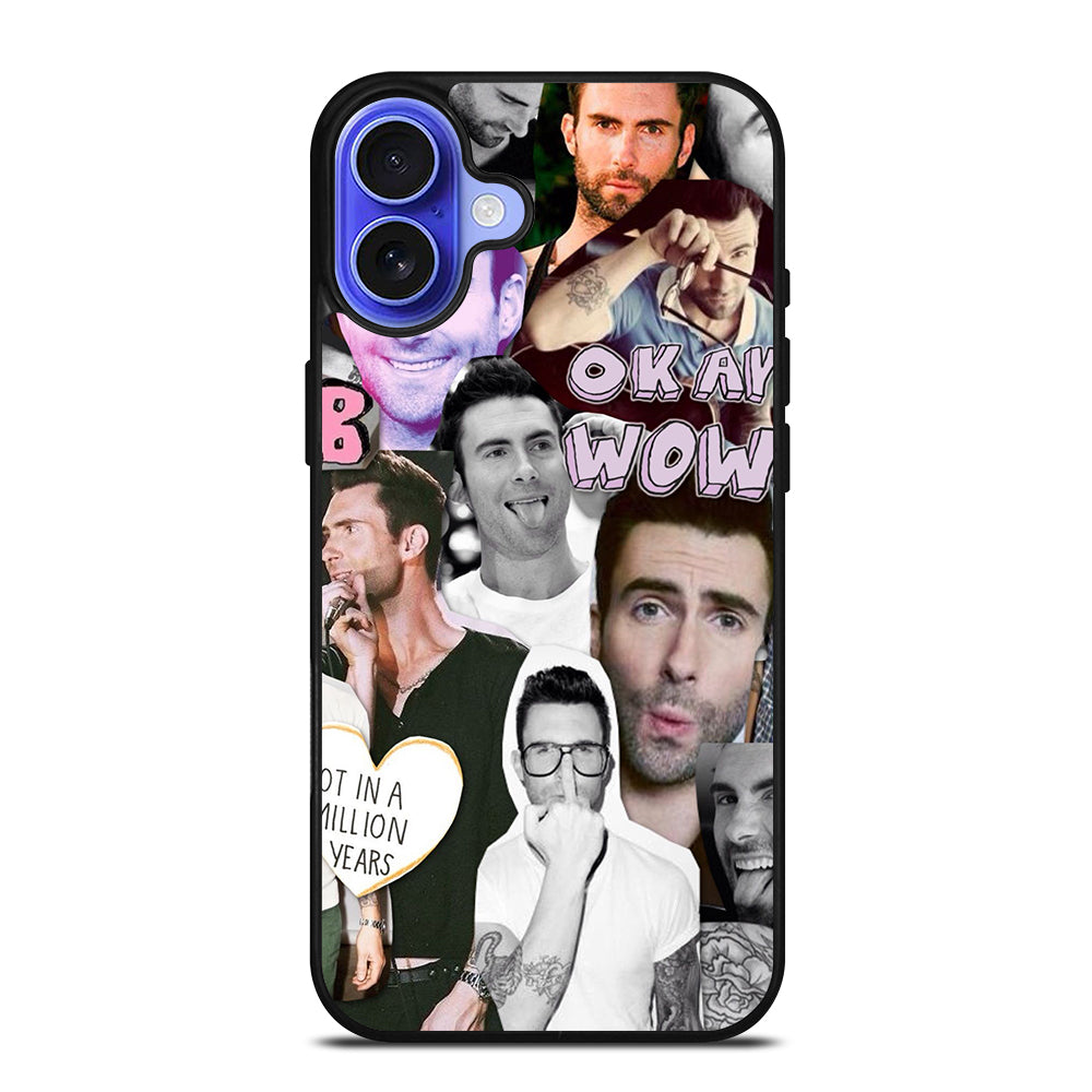 ADAM LEVINE COLLAGE iPhone 16 Case Cover