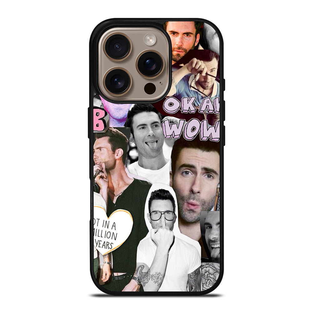 ADAM LEVINE COLLAGE iPhone 16 Pro Case Cover