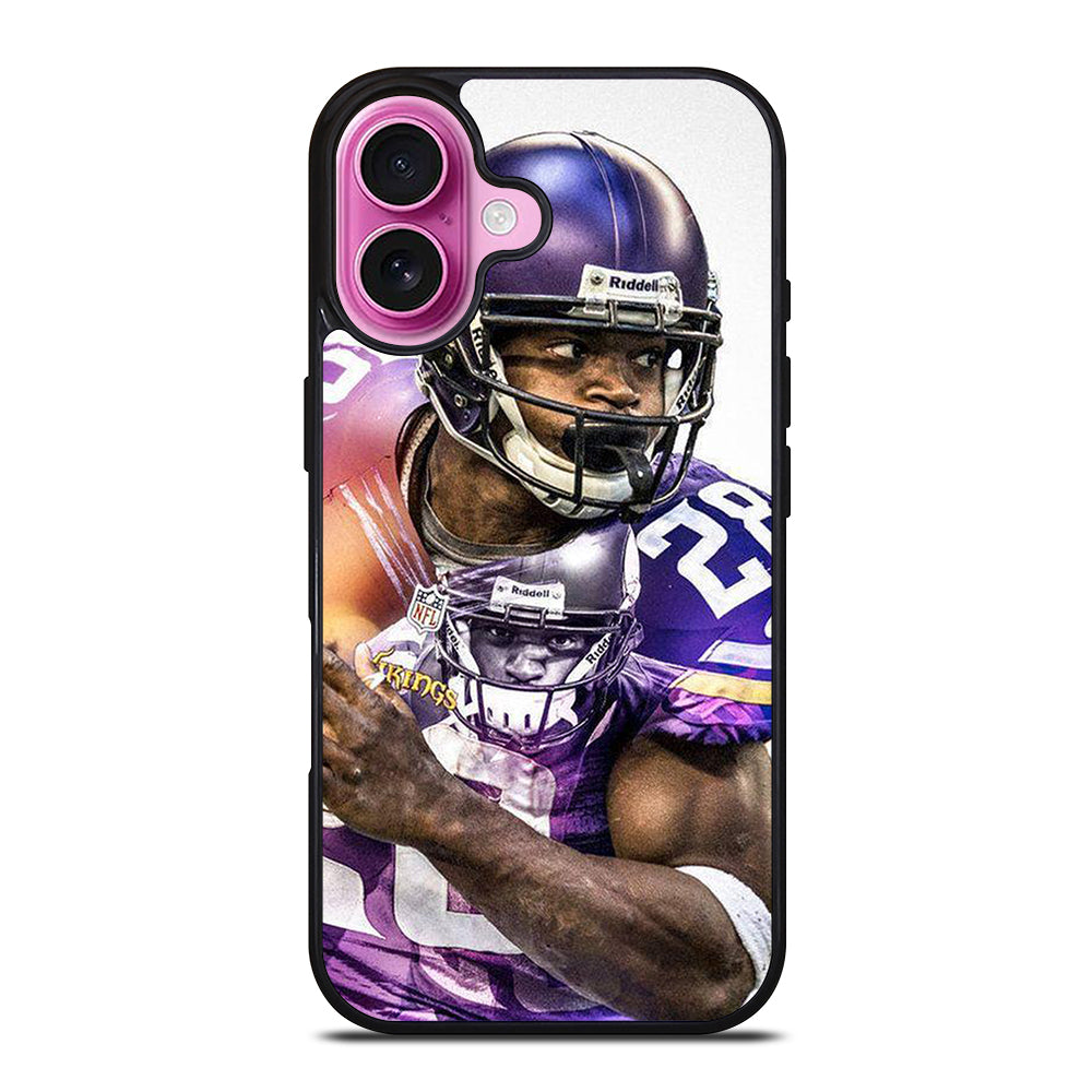 ADRIAN PETERSON NFL AMERICAN FOOTBALL iPhone 16 Plus Case Cover