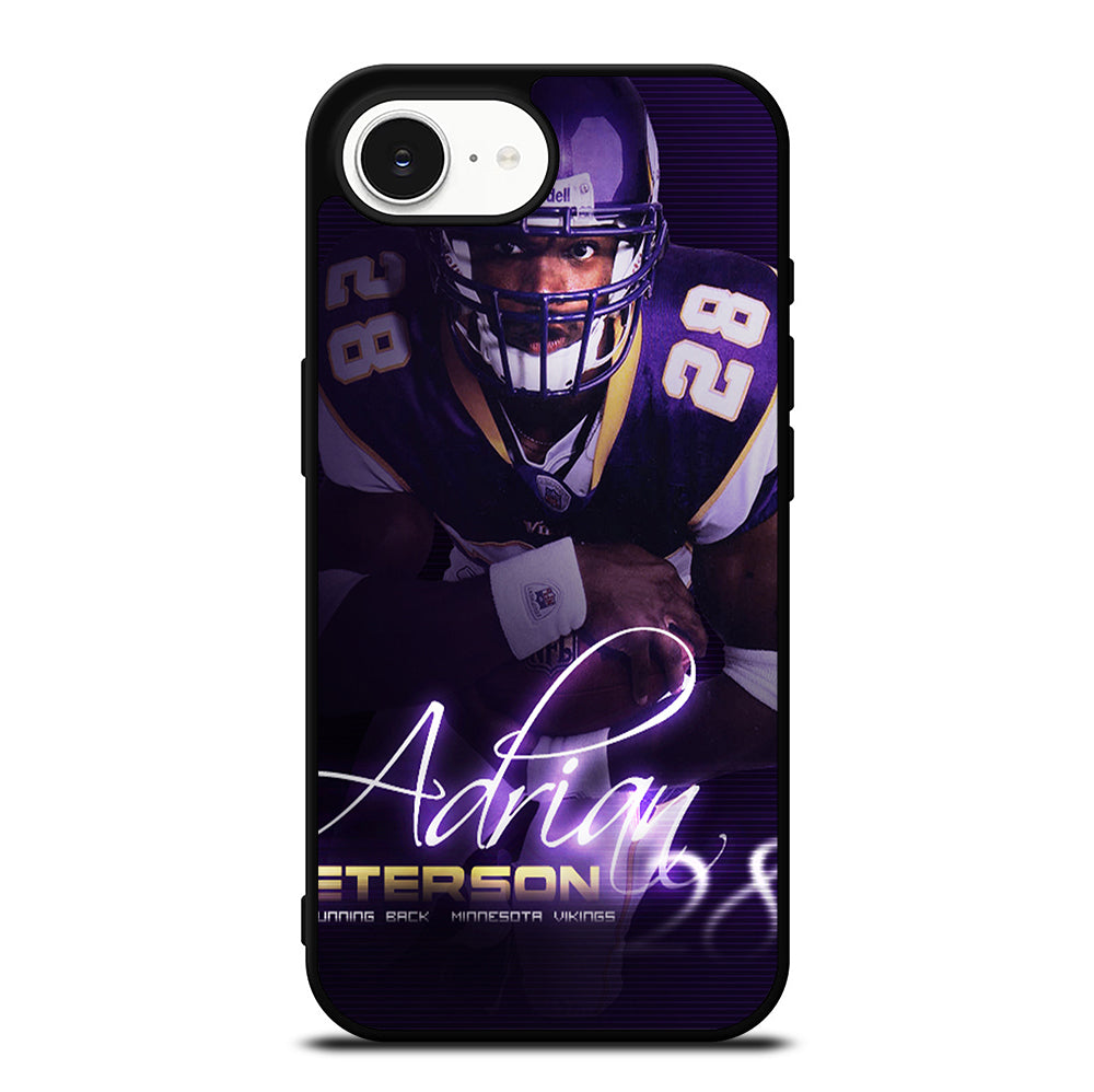 ADRIAN PETERSON NFL SIGNATURE iPhone 16e Case Cover