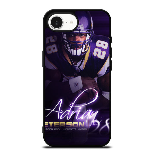 ADRIAN PETERSON NFL SIGNATURE iPhone 16e Case Cover