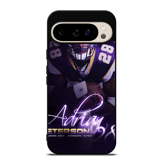 ADRIAN PETERSON NFL SIGNATURE Google Pixel 9 Pro Case Cover