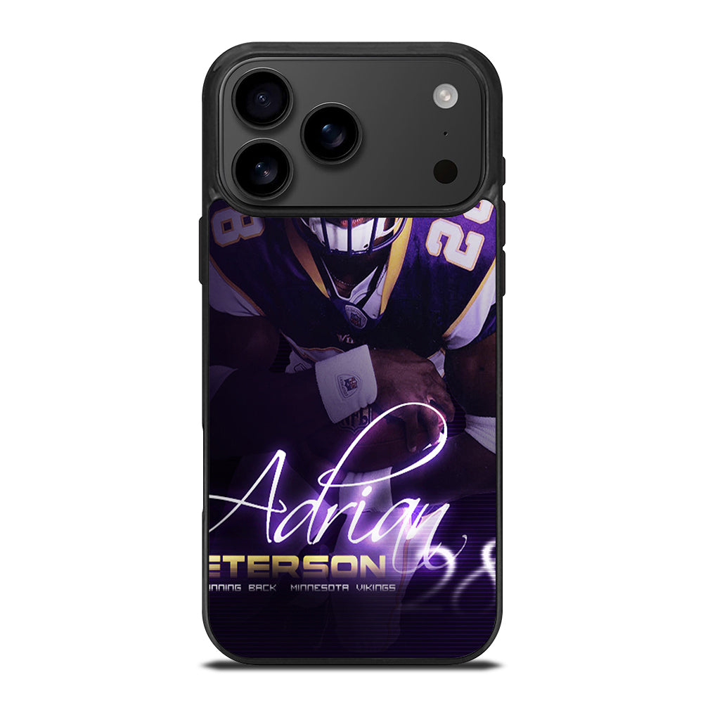 ADRIAN PETERSON NFL SIGNATURE iPhone 17 Pro Max Case Cover