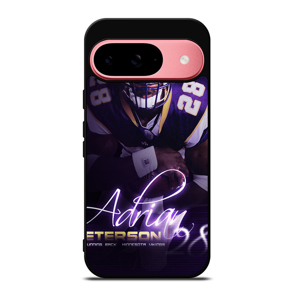 ADRIAN PETERSON NFL SIGNATURE Google Pixel 9 Case Cover