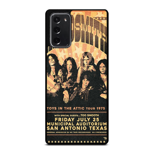 AEROSMITH POSTER Samsung Galaxy Note 20 Case Cover