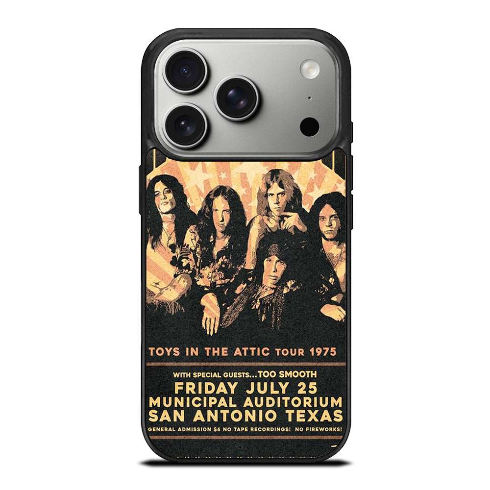 AEROSMITH POSTER iPhone 17 Pro Case Cover