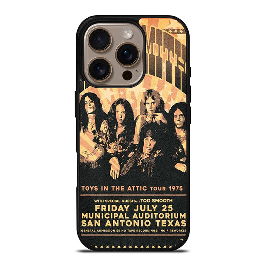 AEROSMITH POSTER iPhone 16 Pro Case Cover