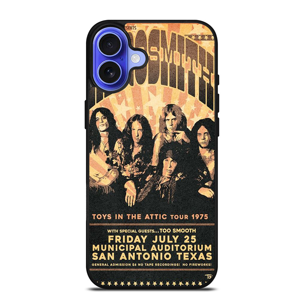 AEROSMITH POSTER iPhone 16 Case Cover