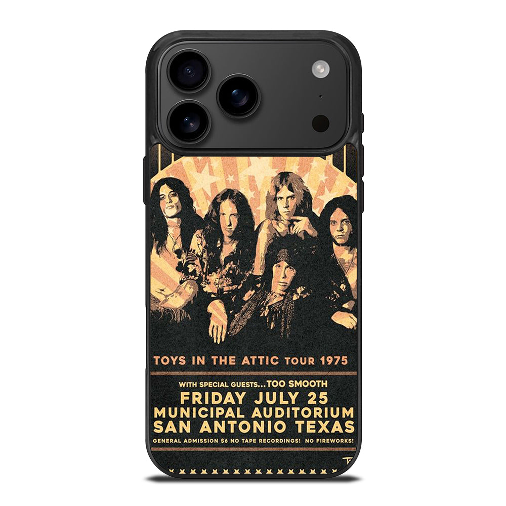 AEROSMITH POSTER iPhone 17 Pro Max Case Cover